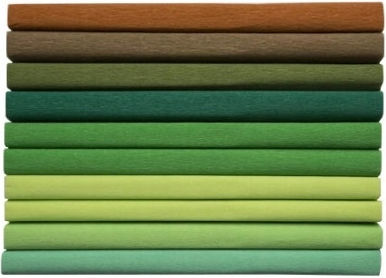 Happy Color Carton 8 Foi 25x200cm. Verde