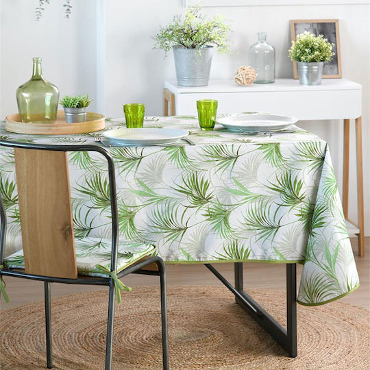 Τραπεζομάντηλο S-f Palmira Green 140x240εκ.