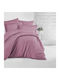 Linea Home Duvet Cover Double 200x240 Soft Satin