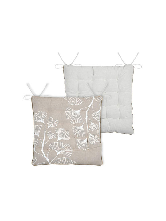 Garden Chair Cushion Nova Naturel 38x38cm