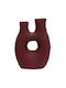 HomeMarkt Decorative Vase Namentis Brown 27x13.5x37cm