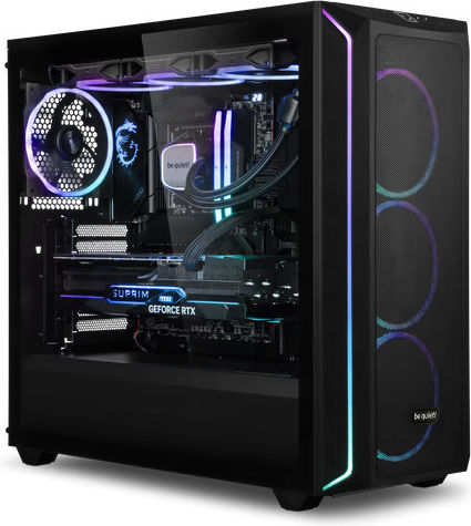U-Case Qualitum Gaming Desktop PC (Ultra 9-285K/64GB DDR5/2TB SSD/GeForce RTX 5090/W11 Home)