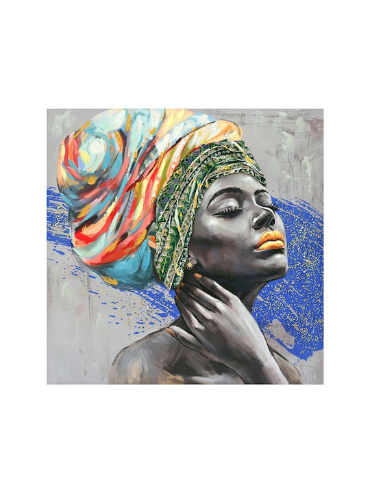 Inart Africana 6-Piece Painting on Canvas 100x100cm