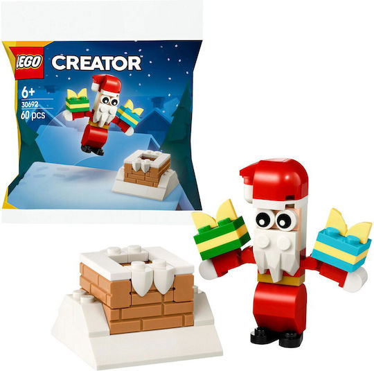 LEGO Creator Забавление с Комин и Дядо Коледа за 6+ Години 60 Бройки