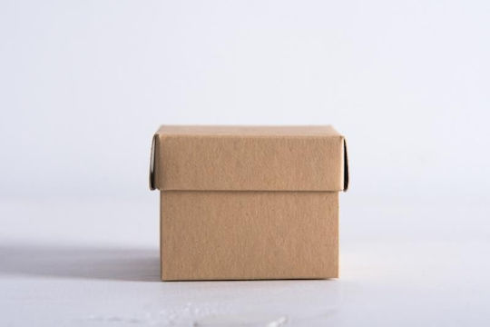 Beauty Home Kraft Box for Gift Brown