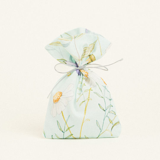 Beauty Home Stoff Beutel für Geschenke Türkis 12x17cm.
