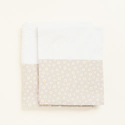 Beauty Home Small Daisies Christening Oilcloths 3 Pieces
