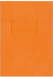 Flexibler oranger Buchumschlag Typotrust