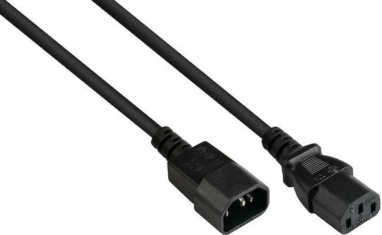 3M IEC C14 - IEC C13 Kabel 3m Schwarz (P1430-S030)