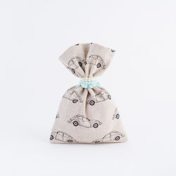 Beauty Home Beige Pouch for Wedding Favors 1 Piece