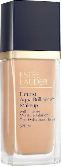 Estee Lauder Futurist Aqua Brilliance Mov/alb SPF20 1N1 Ivory Nude