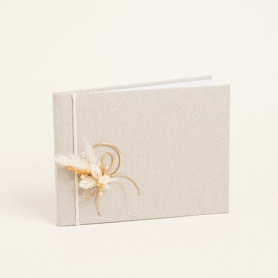 Beauty Home Wedding Wish Book Beige