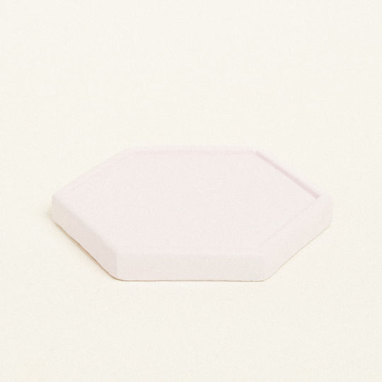 Beauty Home Untersetzer Keramik Rosa 9x10cm 1Stück