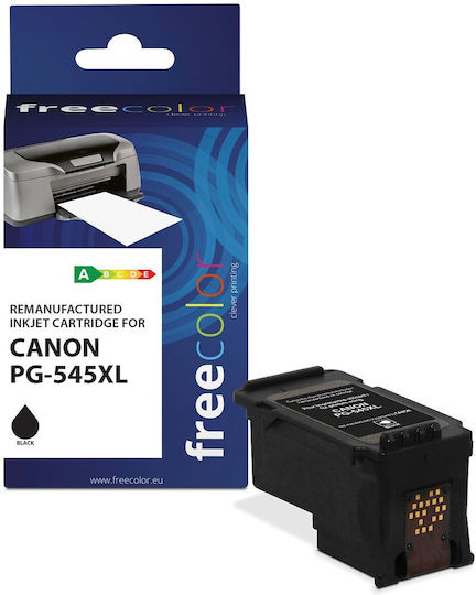 Freecolor Συμβατό Μελάνι Εκτυπωτή InkJet Canon PG-545XL 7500 Σελίδων 127ml Μαύρο 1τμχ