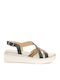 Anatomic Women's Leather Platform Shoes Black