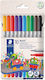 Staedtler Noris Club Fiber Textmarker Schwarz 10Stück