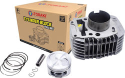 Tobaki Σετ Κυλινδροπίστονα Μοτοσυκλέτας 57mm για Honda Innova 125