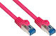 Alcasa S/FTP Cat.6a (Gigabit) Cablu De Rețea Ethernet 0,5m Violet