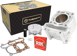 Tobaki Hybrid Dome Motorcycle Pistons & Cylinders Set 57mm for Yamaha Crypton-X135