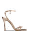 Sandalen mit Strass Rosa