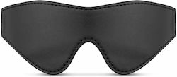 Leather Blindfold BDSM Μάσκα σε Μαύρο Χρώμα