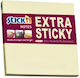 Χαρτάκια Stick N Κίτρινα Extra Sticky 76 X 76 90 Φύλλα Hopax