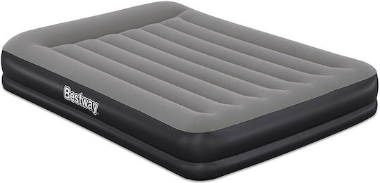 Bestway Double Inflatable Sleeping Mattress with Integrated Electric Pump Tritech Queen 203x152x36 cm