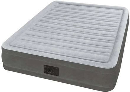 Intex Intex Doppel-Luftmatratze mit Integrierter Handpumpe Full Plush 191x137x23cm