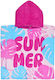 Poncho Αγόρι Summer Φούξια 50χ100