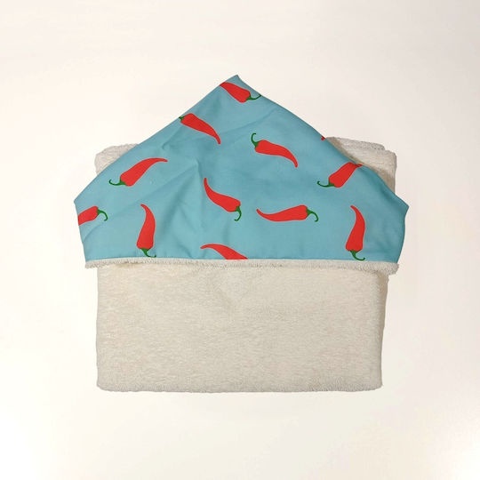 Two In A Castle Poncho Summer Gems Red Chilly Peppers