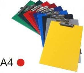 Biurfol Clipboard with Clip for Paper A4 Red 1pcs