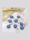 Blue Eye Keychain 10cm 11mod34