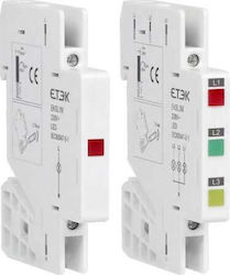 Etek Eksl1m-r-230 Λυχνία Ράγας Led Κόκκινη