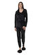 Mihra Winter Women's Pyjama Set Black
