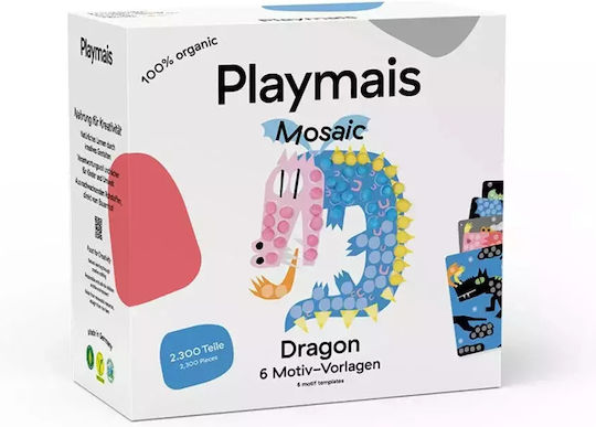 Playmais Παιδική Χειροτεχνία Κατασκευή Σφουγγαράκια Καλαμπόκι Κάρτες για Παιδιά 3+ Ετών 2300τμχ