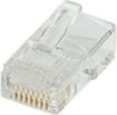 Roline Щепсел RJ-45 мъжки 10бр Сив (12.01.1087)