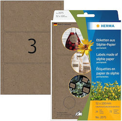 Herma Autocolante mici Colorate 52x100mm Herma Autocolante mici Colorate 52x100mm