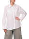 Women's Long Sleeve Shirt White