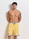 Men's Swimwear Bermuda Apricot with Patterns