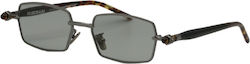 Kuboraum Sunglasses Silver with Metal Frame & Silver Lens