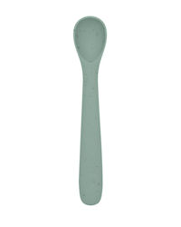 Kikka Boo Baby Spoon Platinum with Temperature Indicator made of Silicone for 6+ months Green
