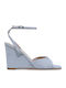 Women's Platform Shoes Silver