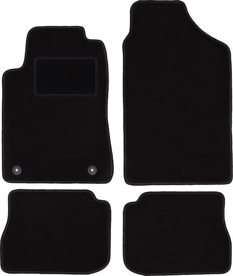 Wielganizator Front Mats 2pcs for Peugeot 605 Black