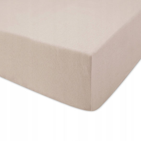 Matex Sheet Double with Elastic 140x190cm. Beige_15