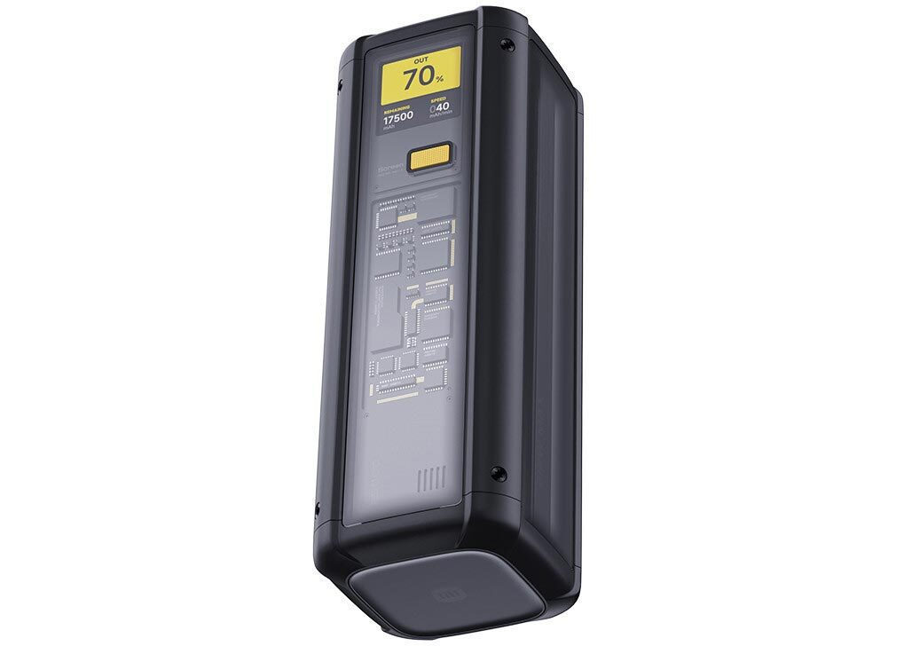 Xiaomi HyperCharge P03MI Power Bank 25000mAh 212W με Θύρα USB-A και 2 Θύρες USB-C Power Delivery Διάφανο (63069)