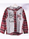 Cardigan pentru copii burgundia