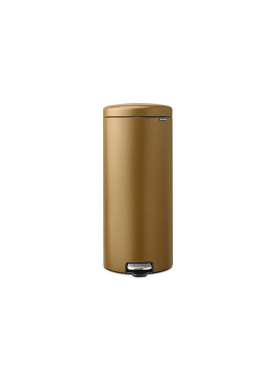 Brabantia NewIcon Pedal Waste Bin Metallic with...