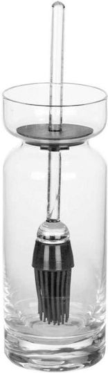 Wenko Pensulă de Gătit & Patiserie din Silicon cu Container 1pcs