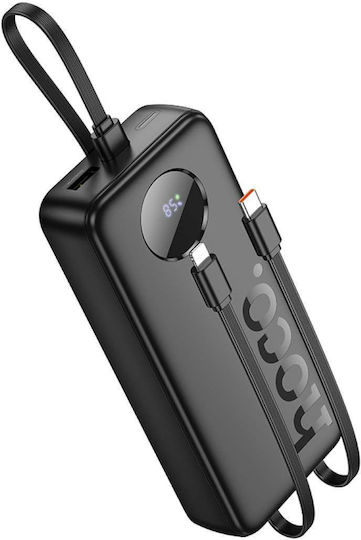 Hoco J132A Power Bank 20000mAh 22.5W mit USB-C Ausgangsanschlüsse Power Delivery Schwarz