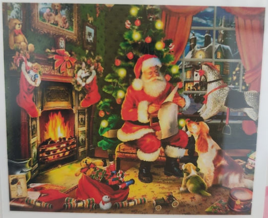 Weihnachts-Mosaik-Diamant-Typ-Fliesen Kamin 50 x 40 cm 9810